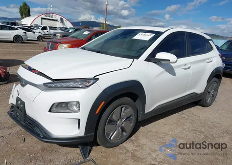2021 Hyundai Kona Electric Ultimate z USA, uszkodzony, nr VIN KM8K53AG5MU130695